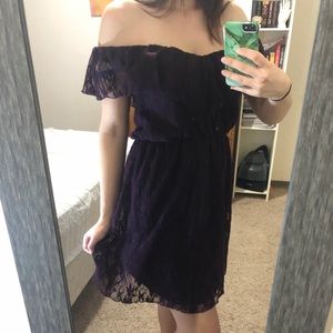 ✨ 3 for 30 ✨ Lace plum colored dress